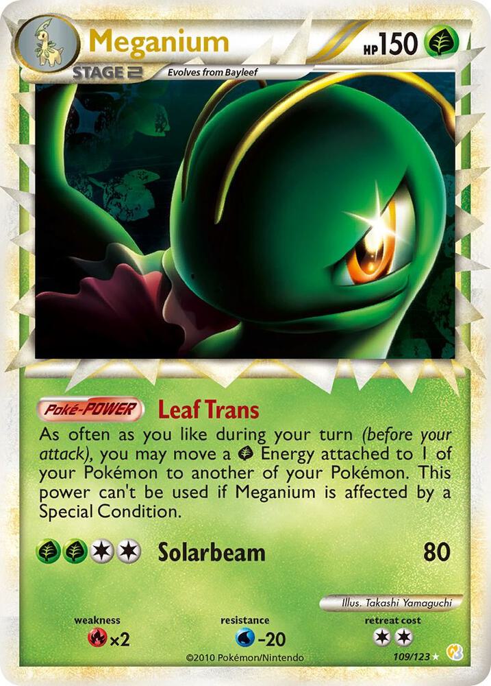 Meganium (Prime) - HeartGold SoulSilver