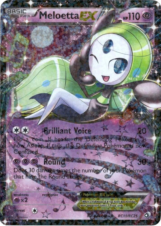 Meloetta EX - Legendary Treasures: Radiant Collection