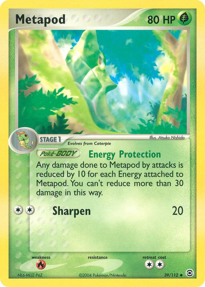 Metapod - EX FireRed & LeafGreen