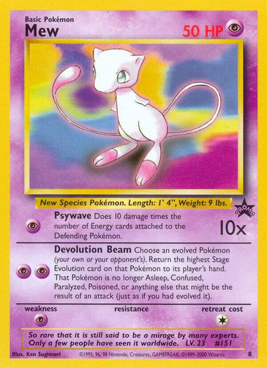 Mew (8) - WoTC Promo