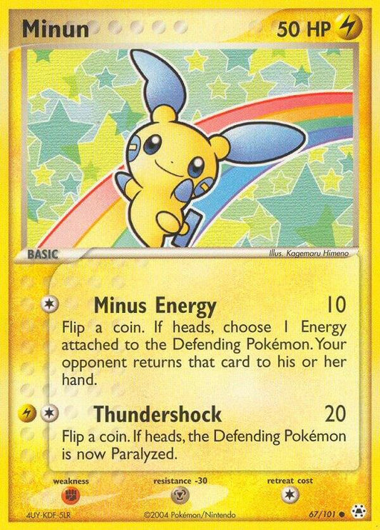 Minun - EX Hidden Legends