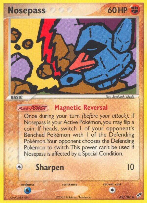Nosepass - EX Deoxys