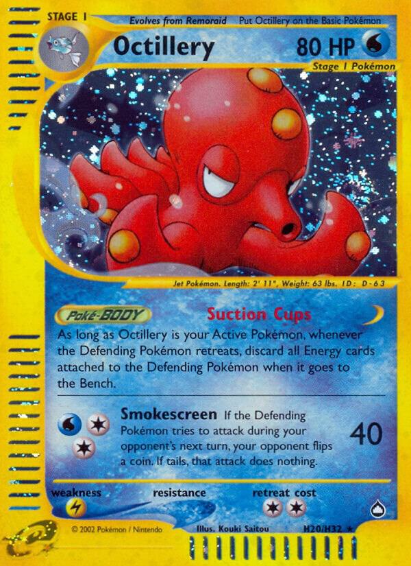 Octillery (H20) - Aquapolis