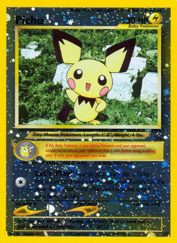 Pichu - WoTC Promo