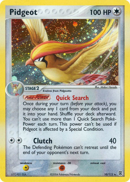 Pidgeot - FireRed & LeafGreen