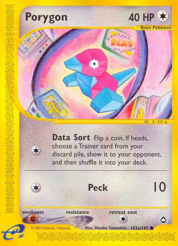 Porygon (103a) - Aquapolis