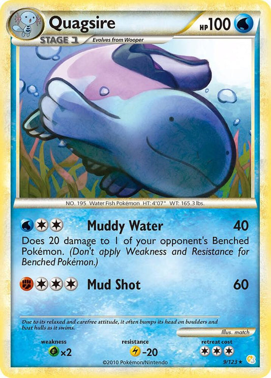 Quagsire - HeartGold SoulSilver