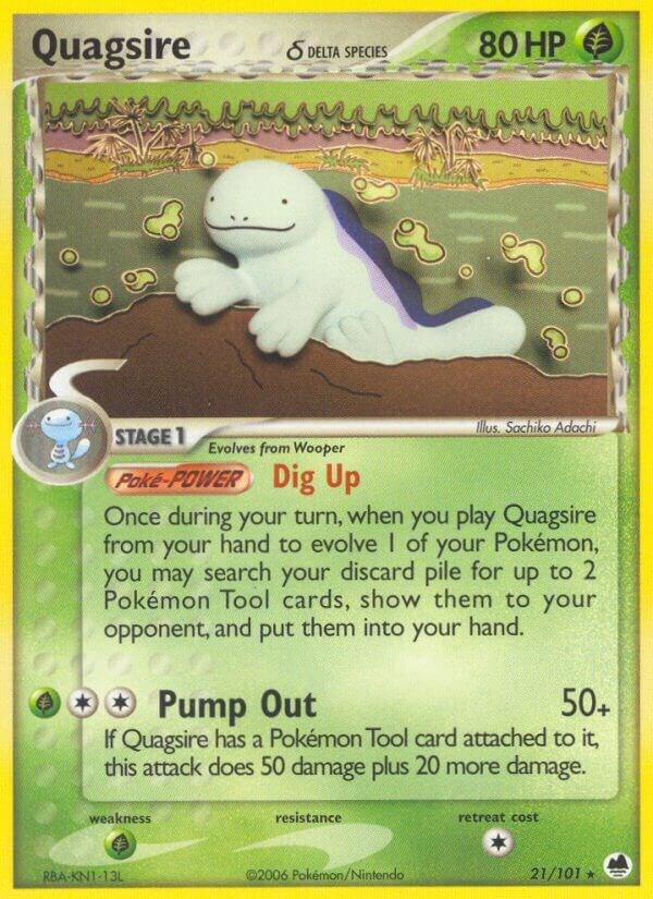 Quagsire (Delta Species) - Dragon Frontiers