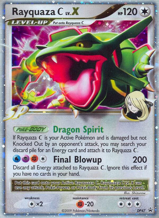 Rayquaza C LV.X - DP47 - Diamond and Pearl Promos