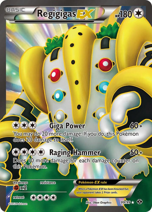 Regigigas EX (99 Full Art) - Next Destinies