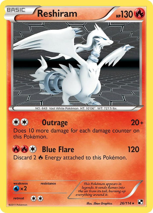 Reshiram - Black and White