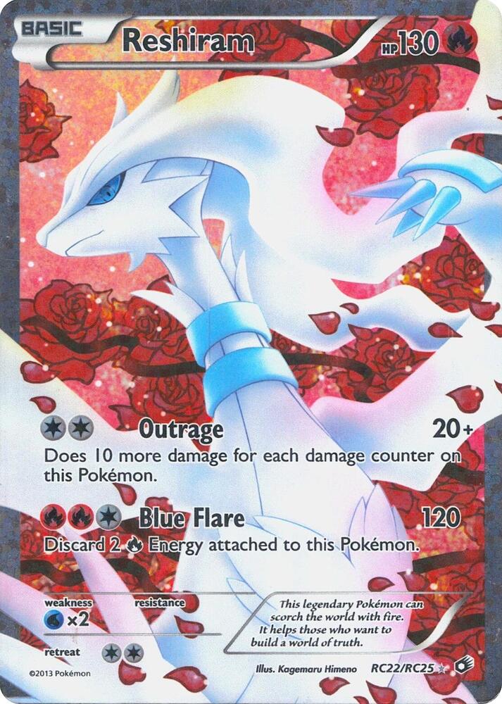 Reshiram (Full Art) - Legendary Treasures: Radiant Collection