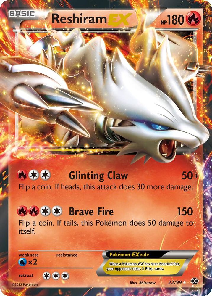 Reshiram EX - Next Destinies