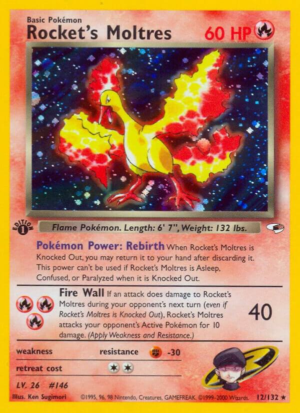 Rocket's Moltres - Gym Heroes