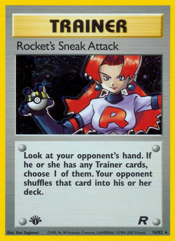 Rocket's Sneak Attack (16) - Team Rocket