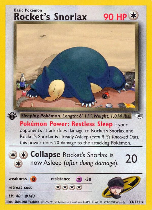 Rocket's Snorlax - Gym Heroes