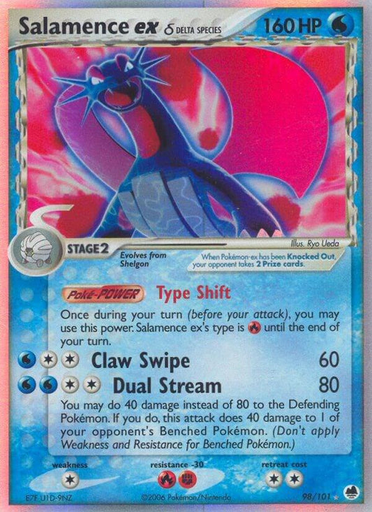 Salamence ex (Delta Species) - Dragon Frontiers
