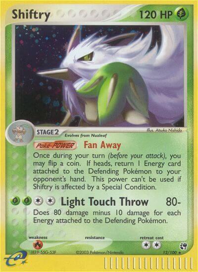 Shiftry - 12/100 - EX Sandstorm