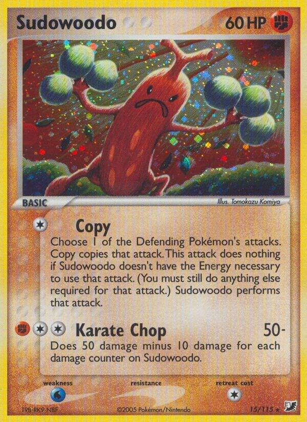 Sudowoodo - EX Unseen Forces