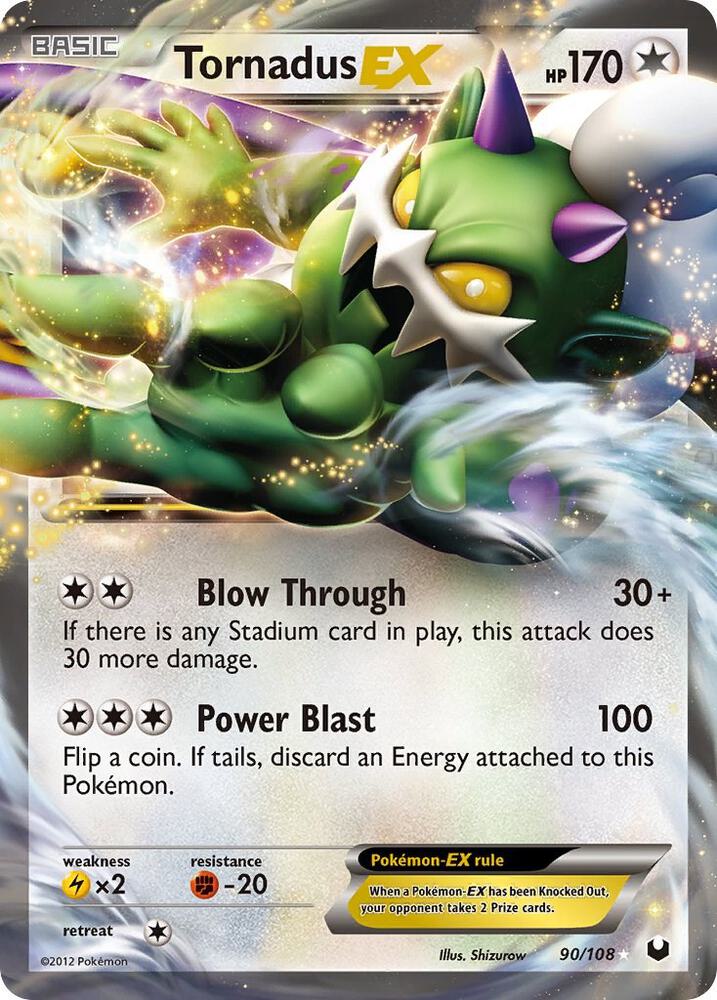 Tornadus EX - Dark Explorers