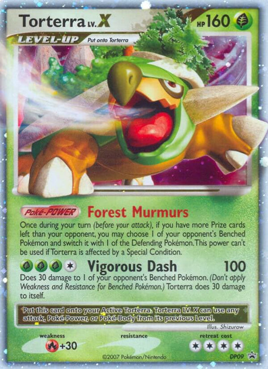 Torterra LV.X - DP09 - Diamond and Pearl Promos