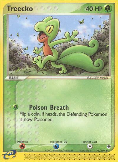 Treecko - 75/109 - Ruby and Sapphire