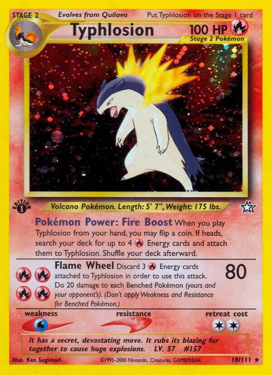 Typhlosion (18) - Neo Genesis