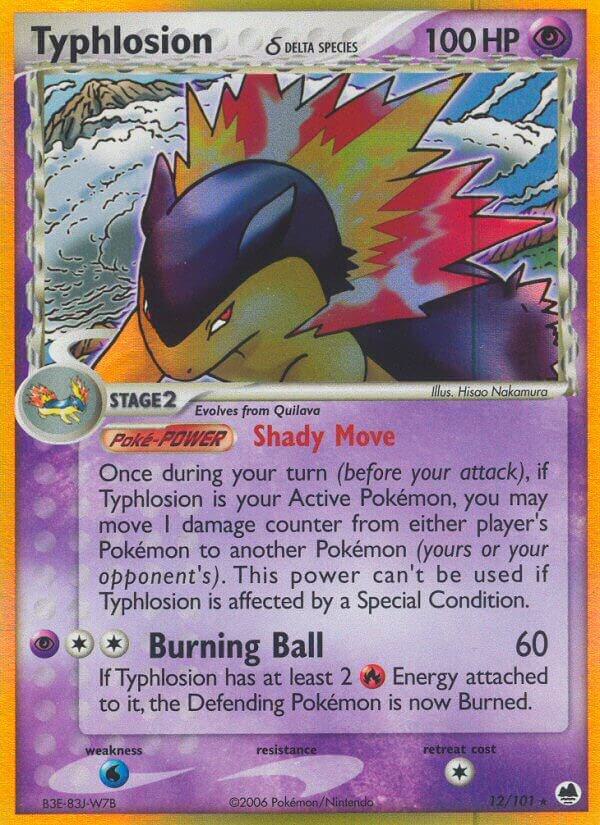 Typhlosion (Delta Species) - Dragon Frontiers
