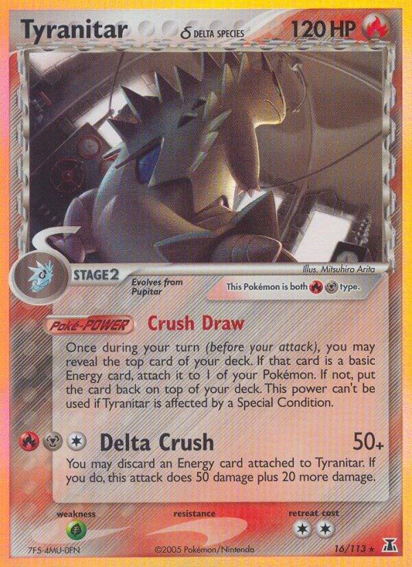 Tyranitar (Delta Species) - Delta Species