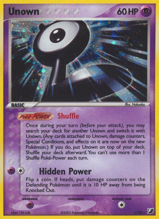 Unown (L) - Unseen Forces