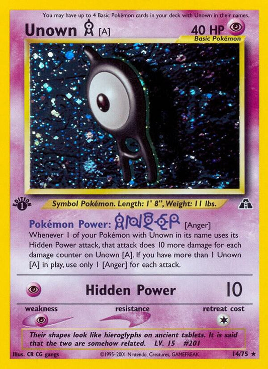 Unown [A] (14) - Neo Discovery