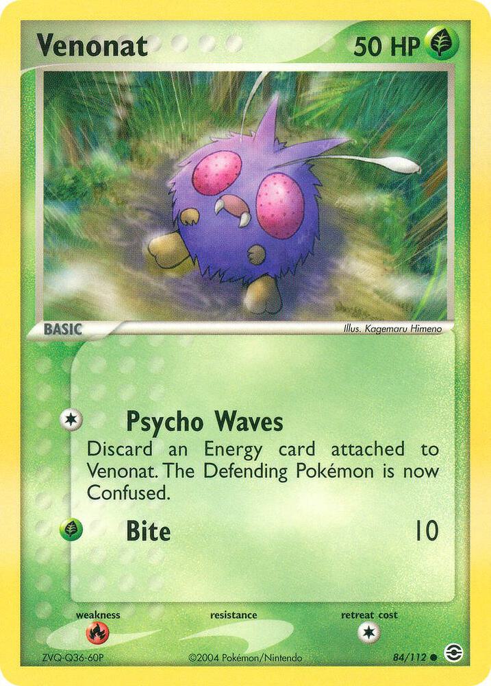 Venonat - EX FireRed & LeafGreen