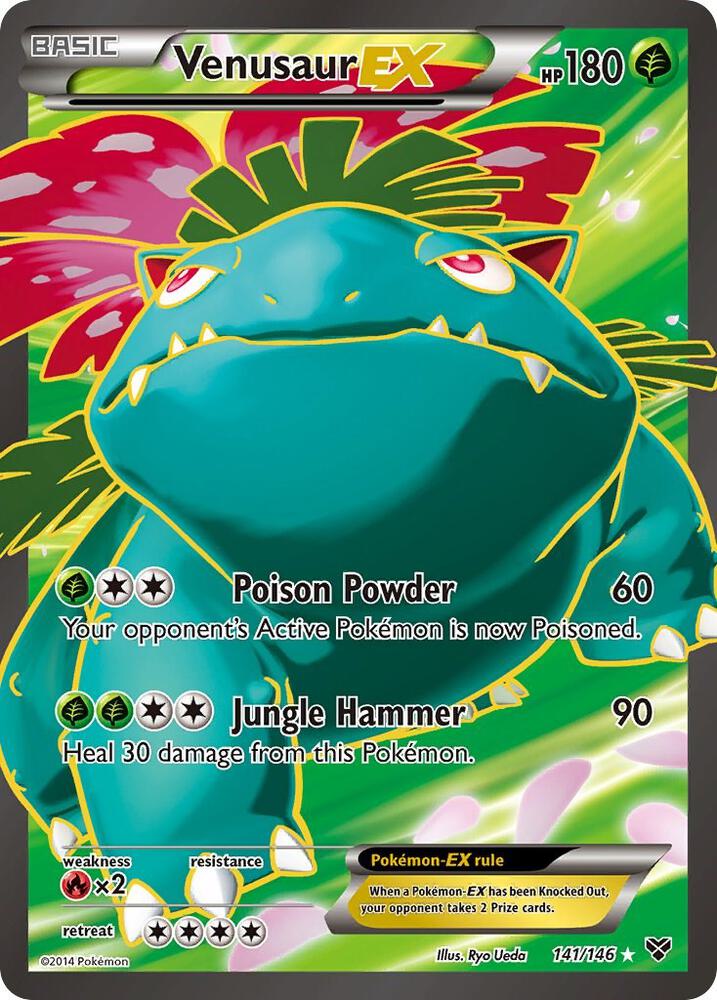 Venusaur EX (141 Full Art) - XY Base Set