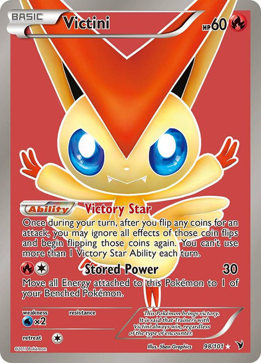 Victini (98 Full Art) - Noble Victories