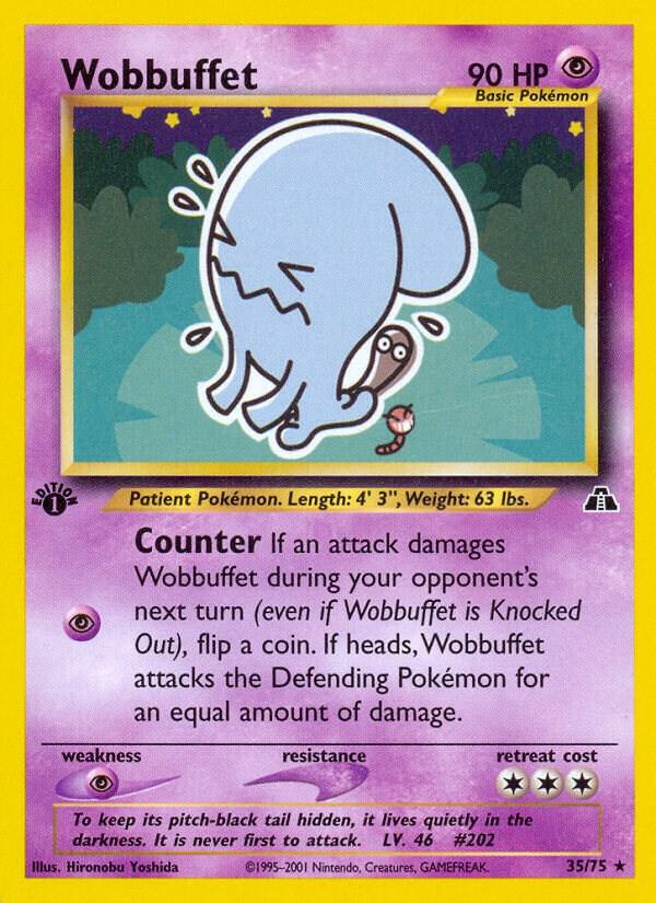 Wobbuffet (35) - Neo Discovery