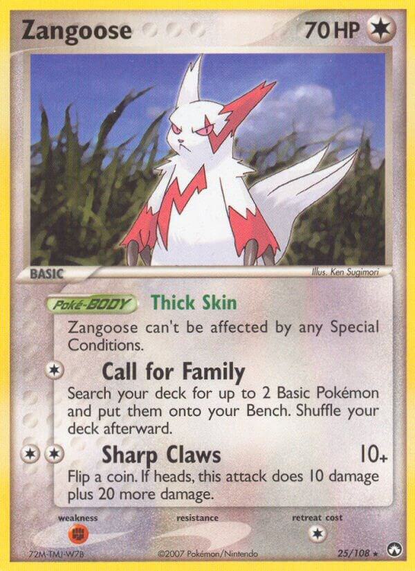 Zangoose - EX Power Keepers