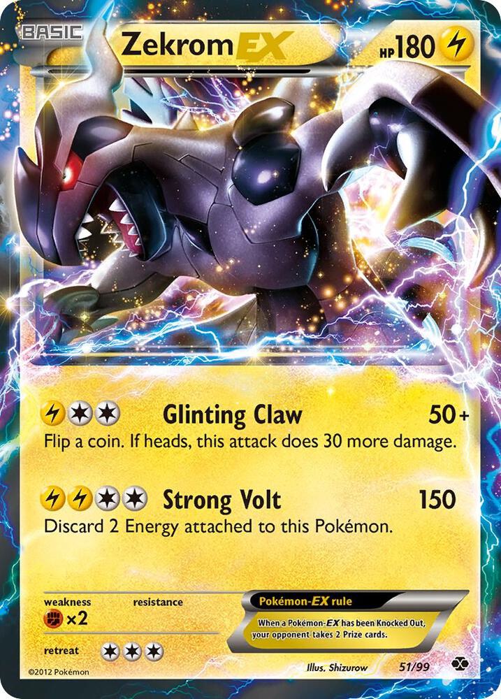 Zekrom EX - Next Destinies