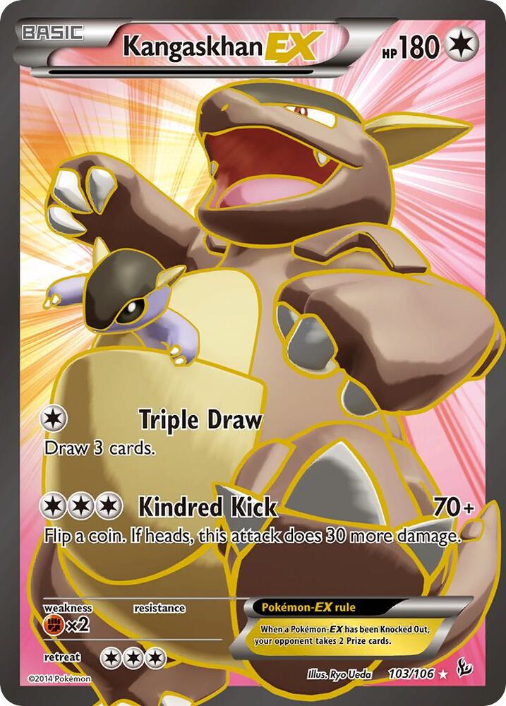 Kangaskhan EX (103 Full Art) - XY - Flashfire