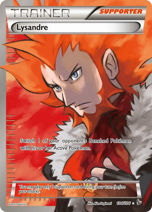 Lysandre (104 Full Art) - XY - Flashfire