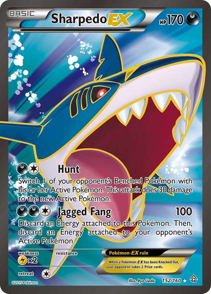 Sharpedo EX (152 Full Art) - XY - Primal Clash