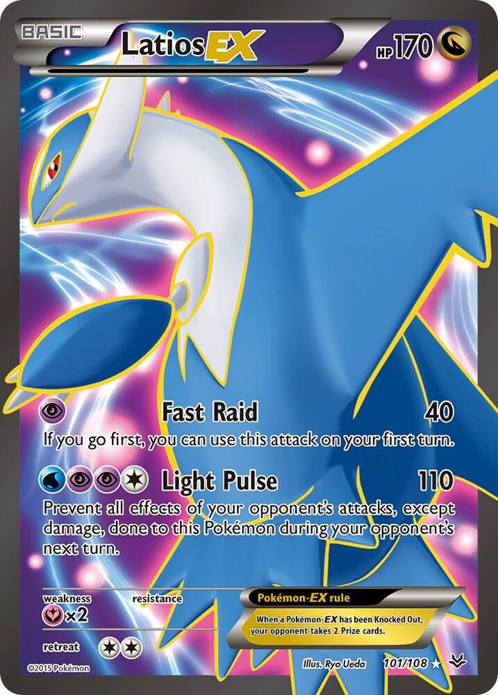 Latios EX (101 Full Art) - XY - Roaring Skies