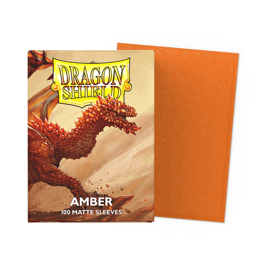Dragon Shield Sleeves Matte Amber