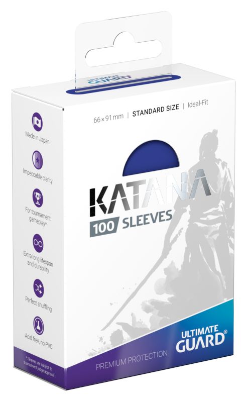 Ultimate Guard Katana Sleeves (100) Blue