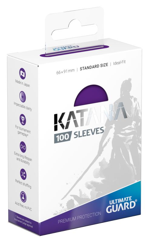 Ultimate Guard Katana Sleeves (100) Purple