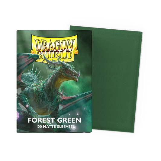 Dragon Shield Sleeves Matte Forest Green
