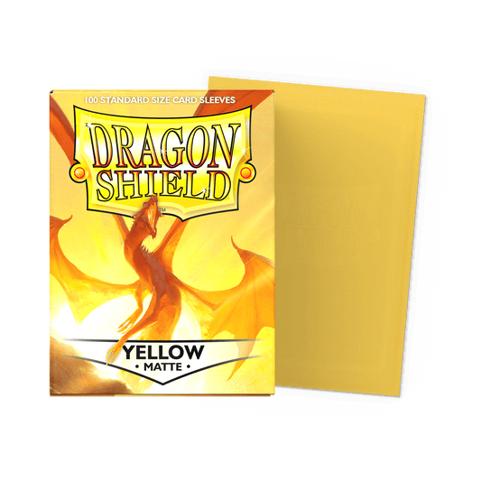 Dragon Shield Sleeves Matte Yellow