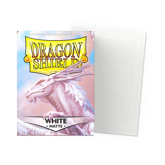 Dragon Shield Sleeves Matte White