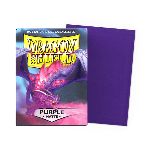 Dragon Shield Sleeves Matte Purple