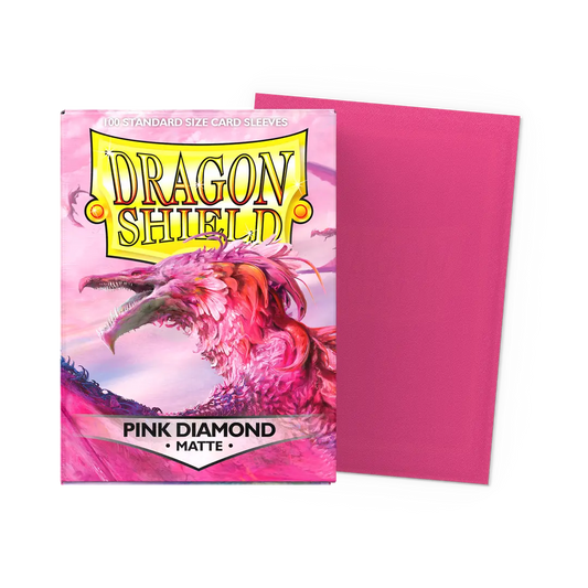 Dragon Shield Sleeves Matte Pink Diamond