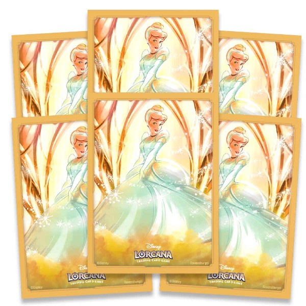 Disney Lorcana Card Sleeves - Card Back (65-Pack)